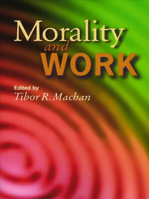 cover image of Morality and Work